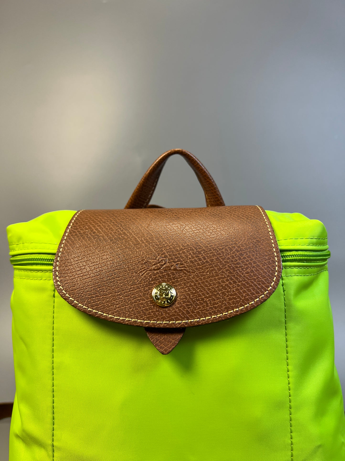 Le Pliage Backpack Neon Green - One Size(W)