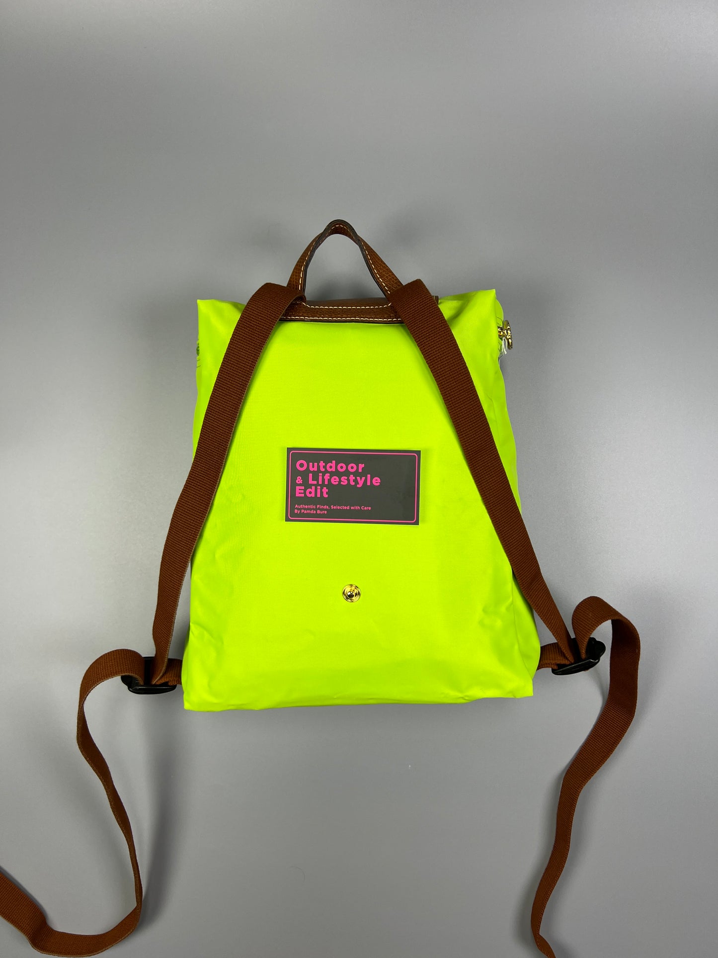 Le Pliage Backpack Neon Green - One Size(W)