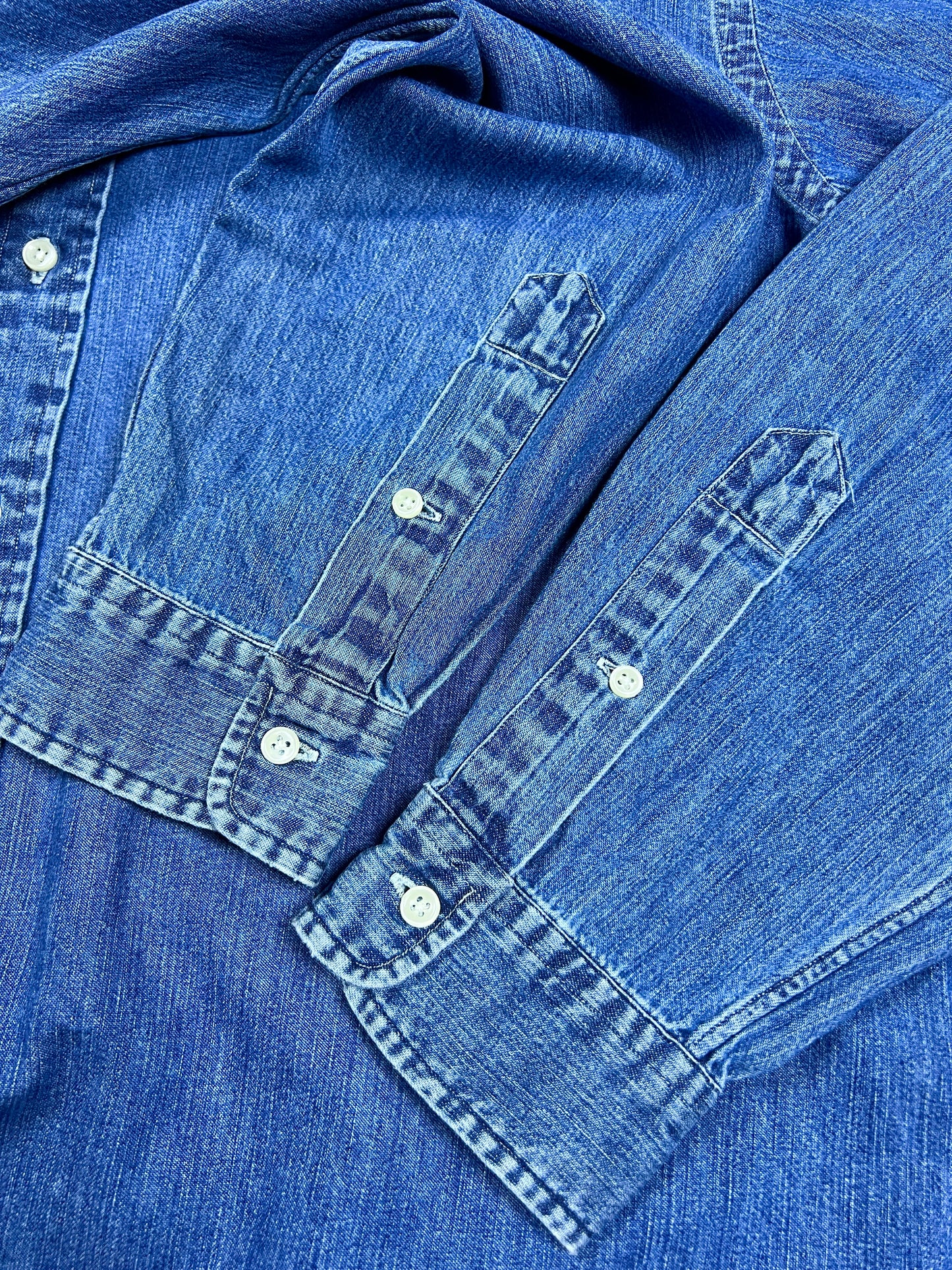 Chambray Jeans Shirt - XL(M)