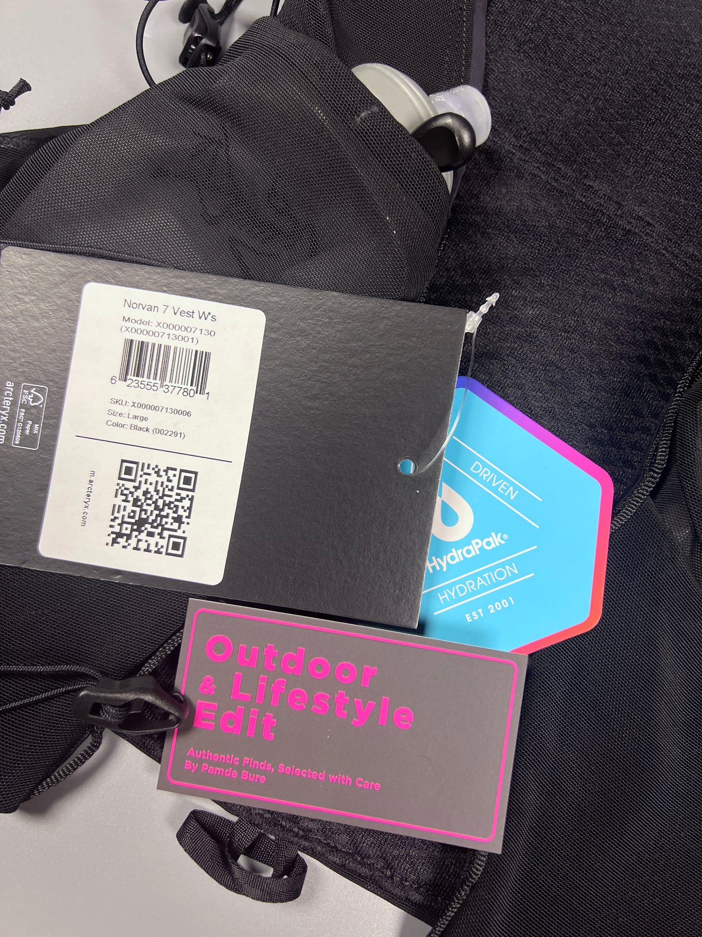 Norvan 7 Vest Black - 7L (U)