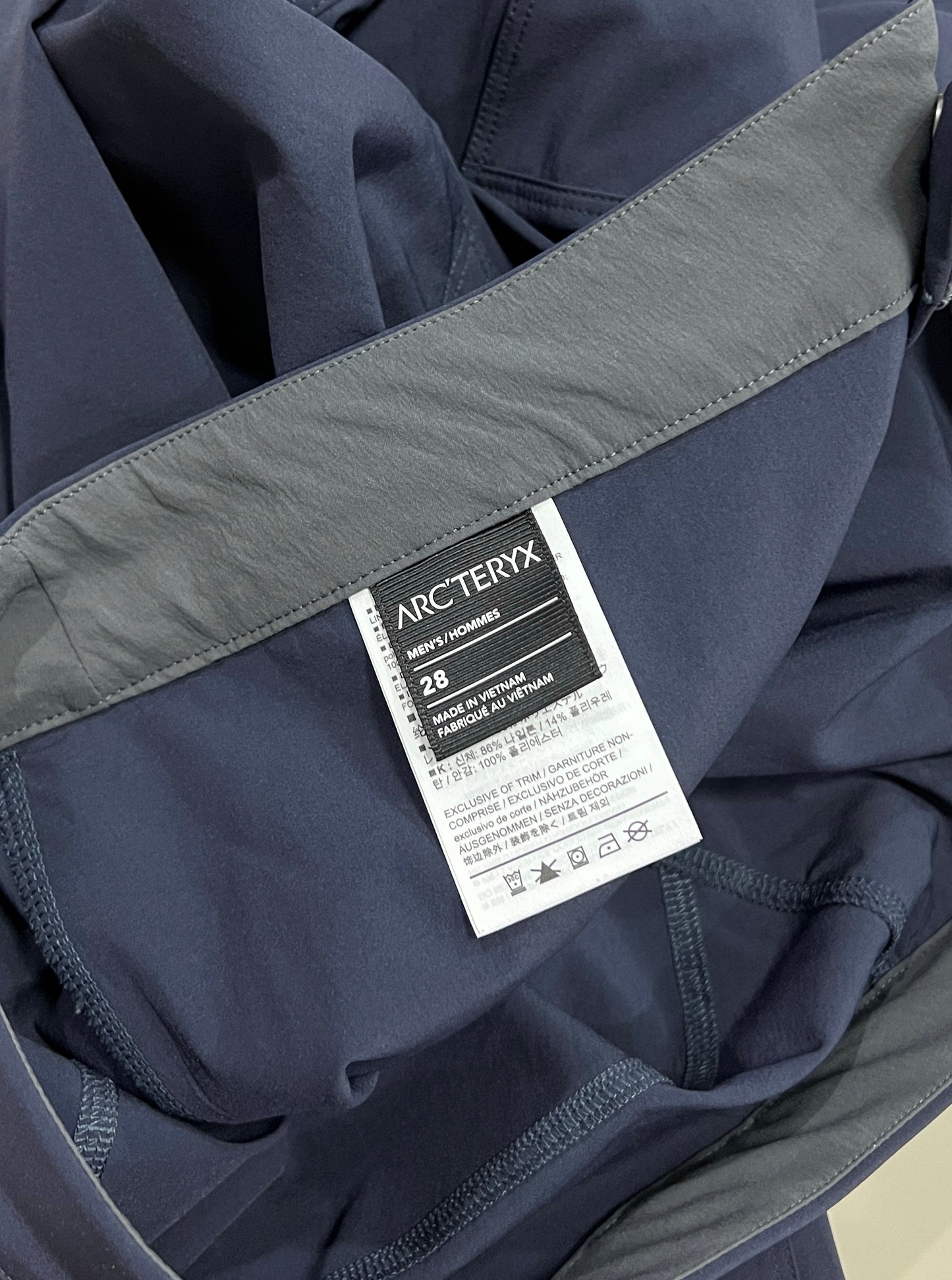 Gamma SL Pants Black Sapphire - 28"(M)