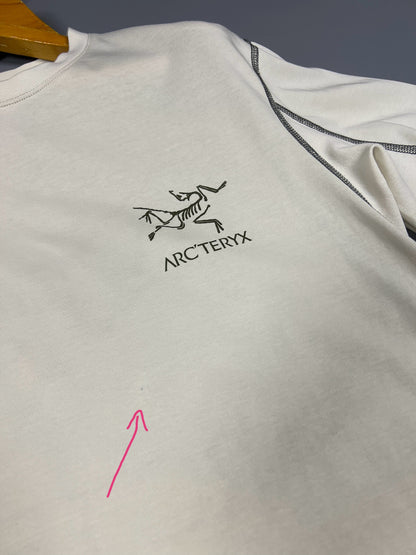 Copal Short Sleeve Bird Tee Off-White - XS/ 40" (M)