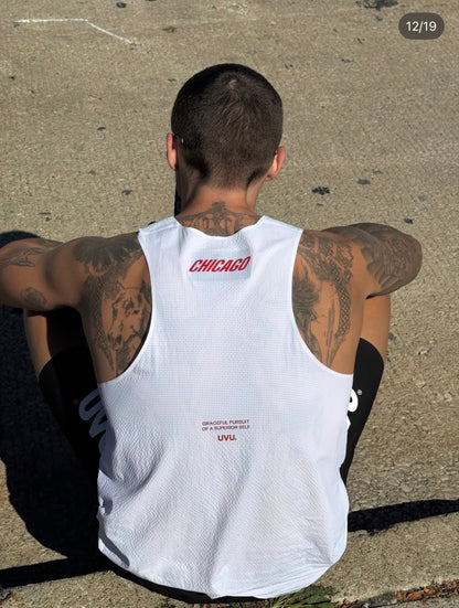 Chicago Capsule Collection Running Vest White