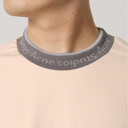 Extorr Logo Rib T-Shirt Beige - L (M)