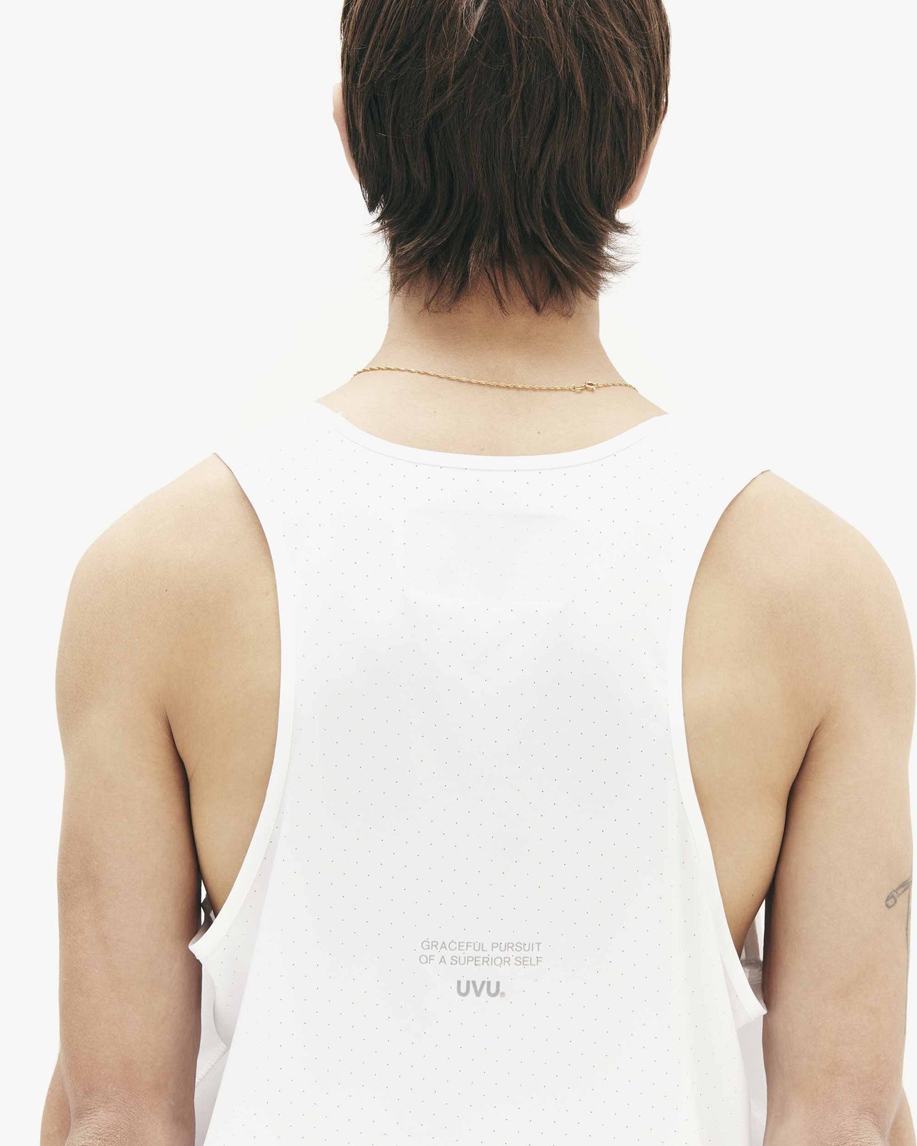 Core Collection Running Vest White (M)