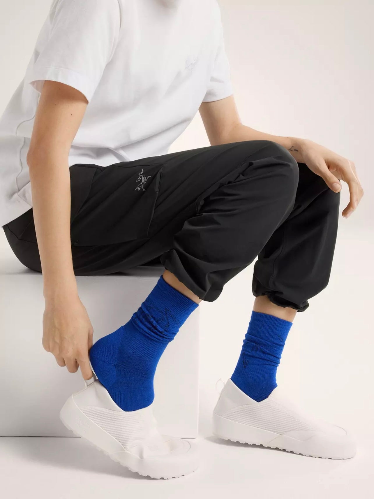 Merino Wool Mid Bird Black Vitality/Black- L(U)