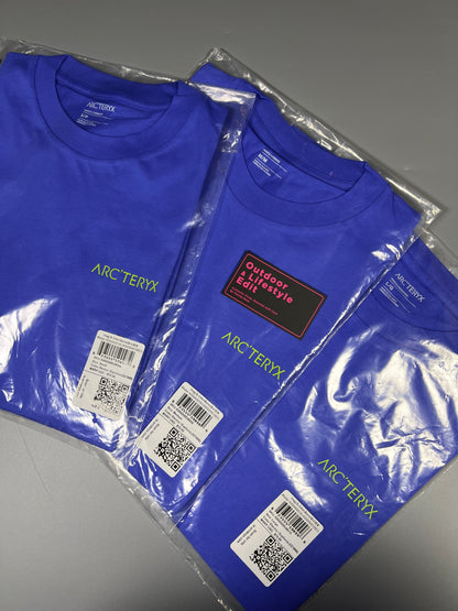 Kragg SL Cotton Blurred Bird Shirt SS Electra/Euphoria - S,M,L(M)