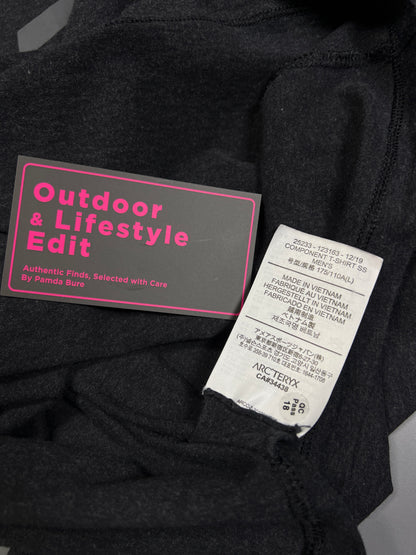 Component T-Shirt SS Black - L,42" (M)