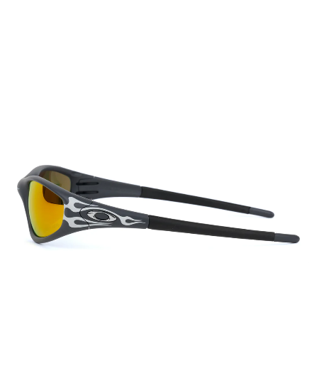 Brain Dead x Oakley Straight Jacket 99 Sunglasses Matte Dark Grey w/ Prizm Ruby