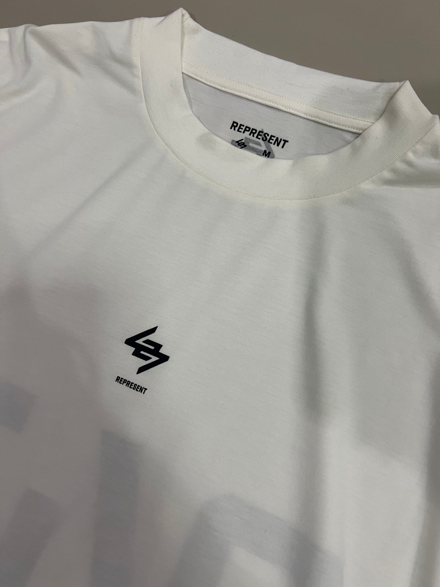 เสื้อยืดโอเวอร์ไซส์ Team 247 สีขาวล้วน - M(M)