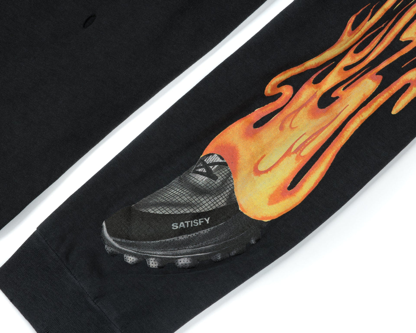 MothTech™ "TheRocker" Long Tee Aged Black
