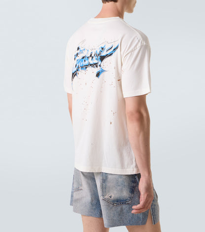 MothTech™ T-Shirt Offwhite "Triple Graphic" (M)