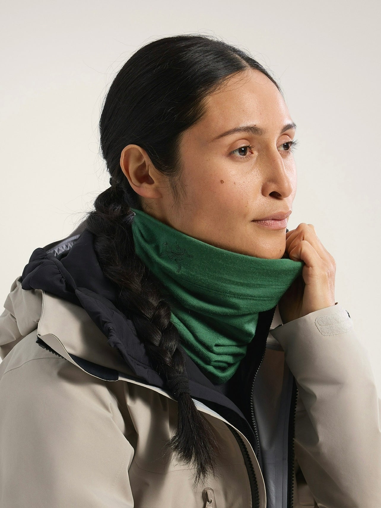 Rho Lightweight Wool Neck Gaiter Eden - One Size (U)