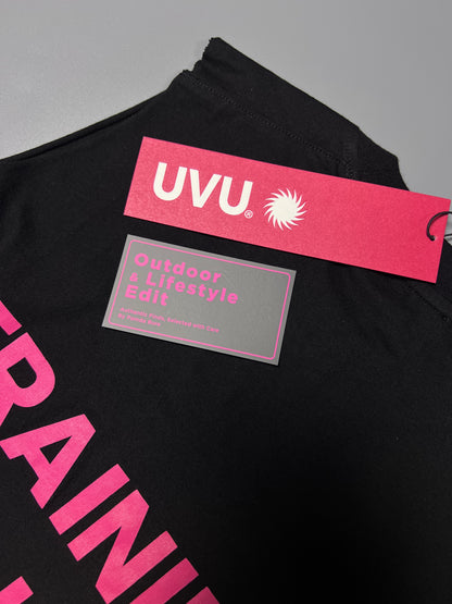 Limited Edition Performance Cut-Off Black/Pink - S