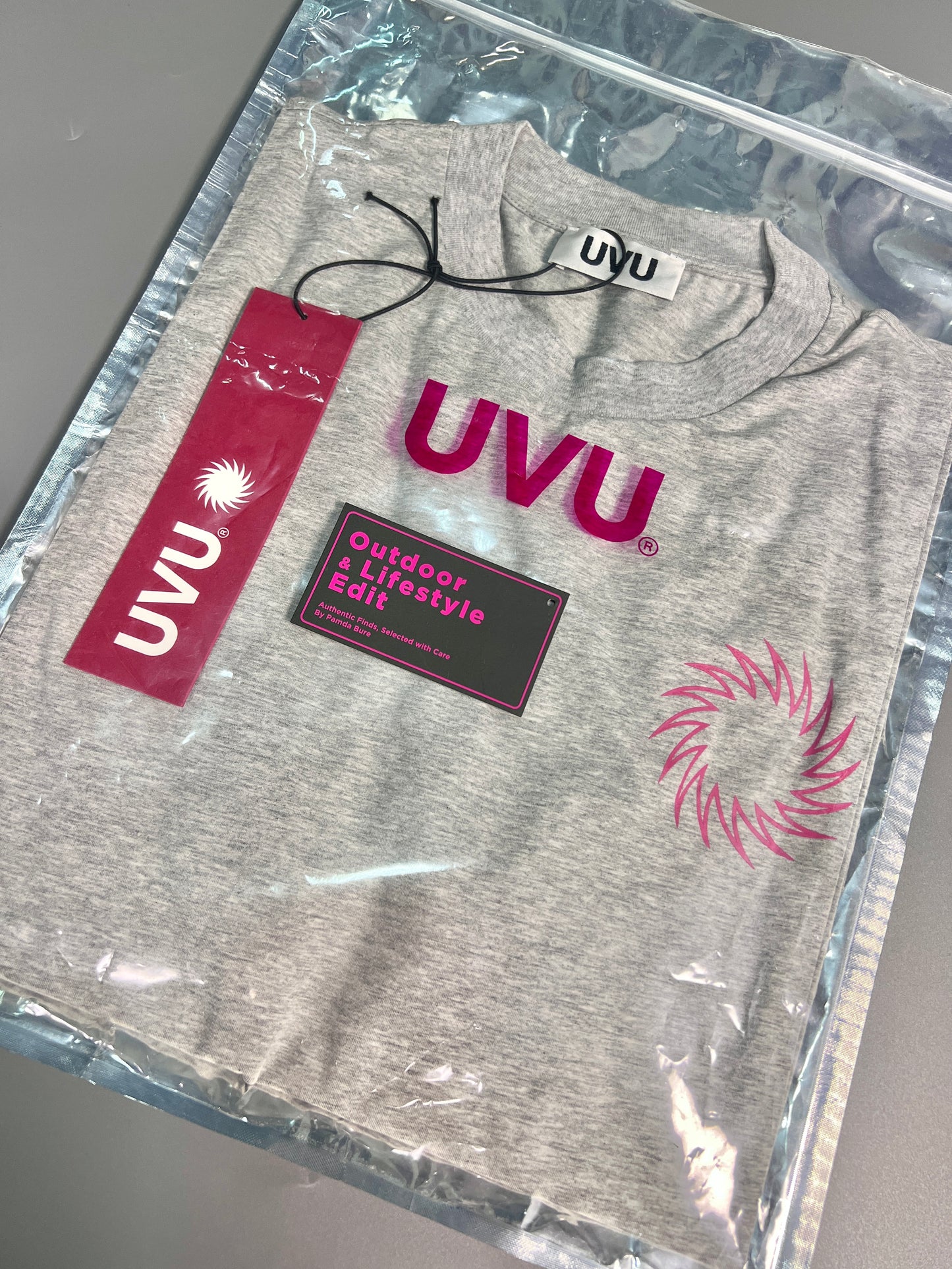 Training T-Shirt Grey/Pink