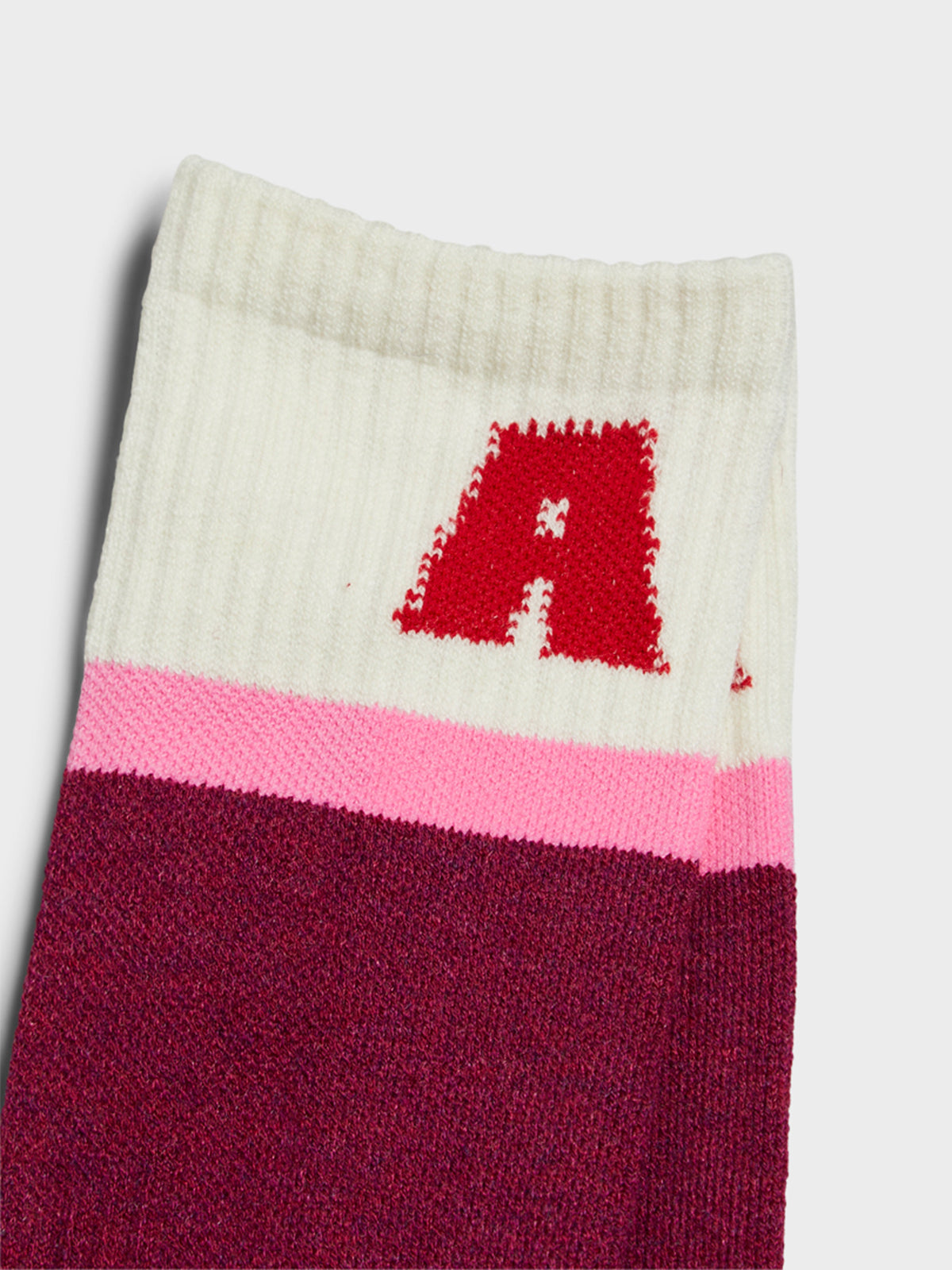 Feet Huggers - I Dig Running Red and Cream - One Size (U)