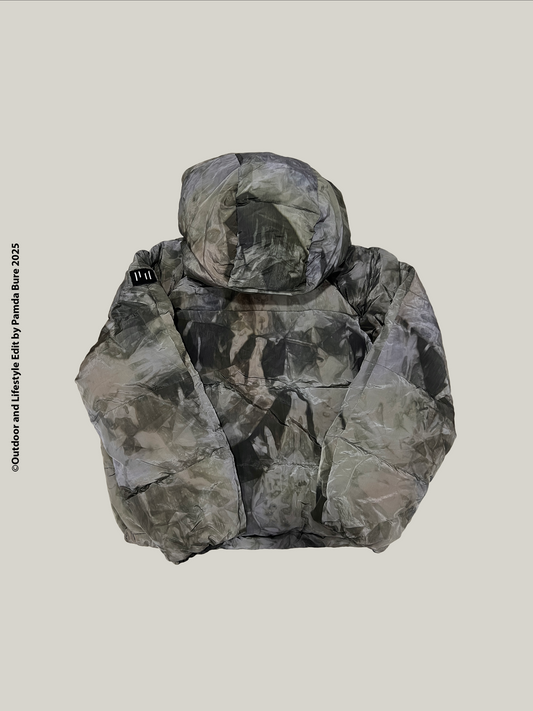 Puffer Jacket Green Camouflage - S (W)
