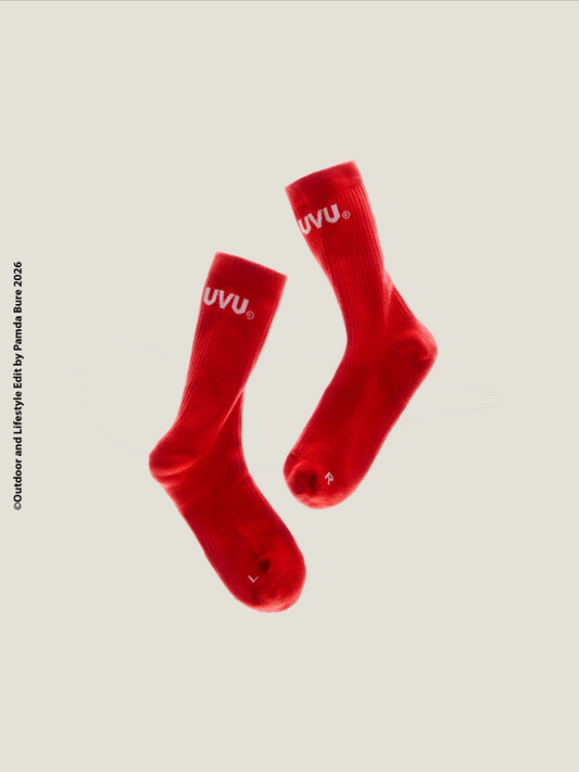Core Collection Running Sock Red