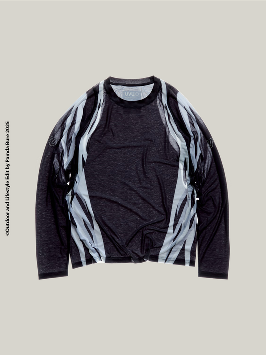 UVU FEB 26 New Collection Long Sleeve Running Top Black