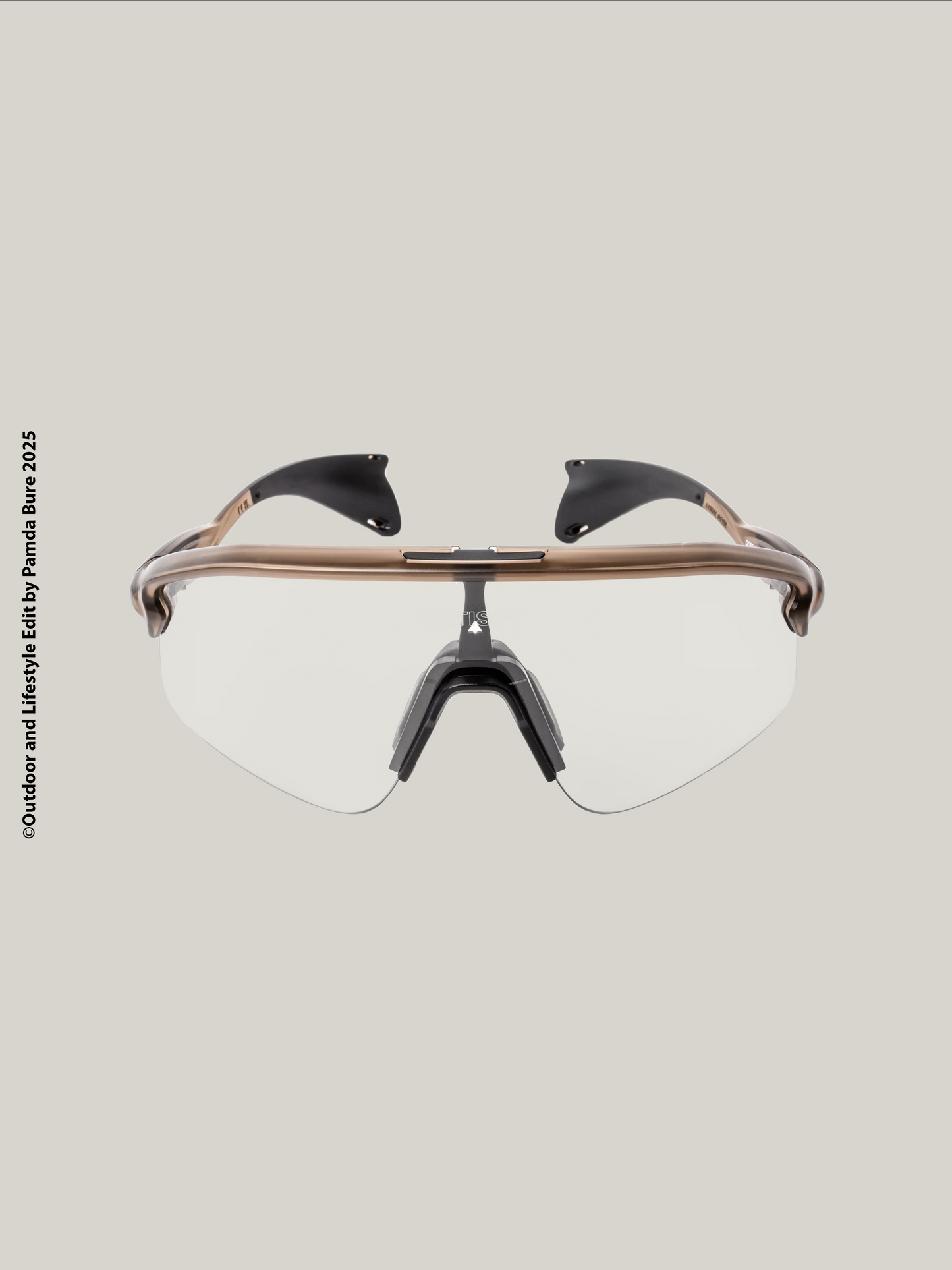 SATISFY Oakley Oakley Stunt Devil สีน้ำตาลควันด้าน