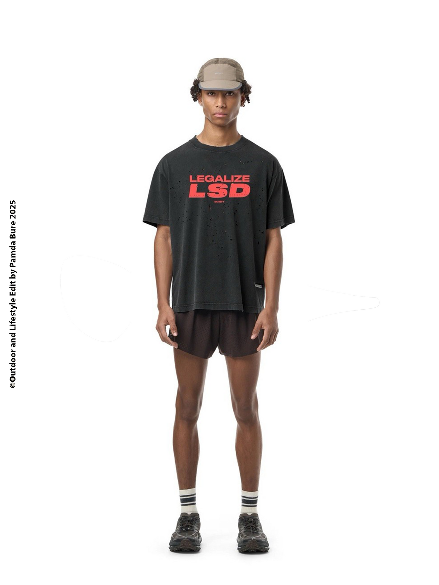 MothTech™ "Legalized LSD" Tee Aged Black