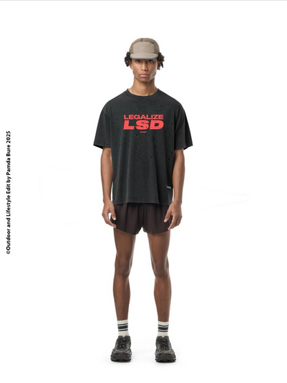MothTech™ "Legalized LSD" Tee Aged Black