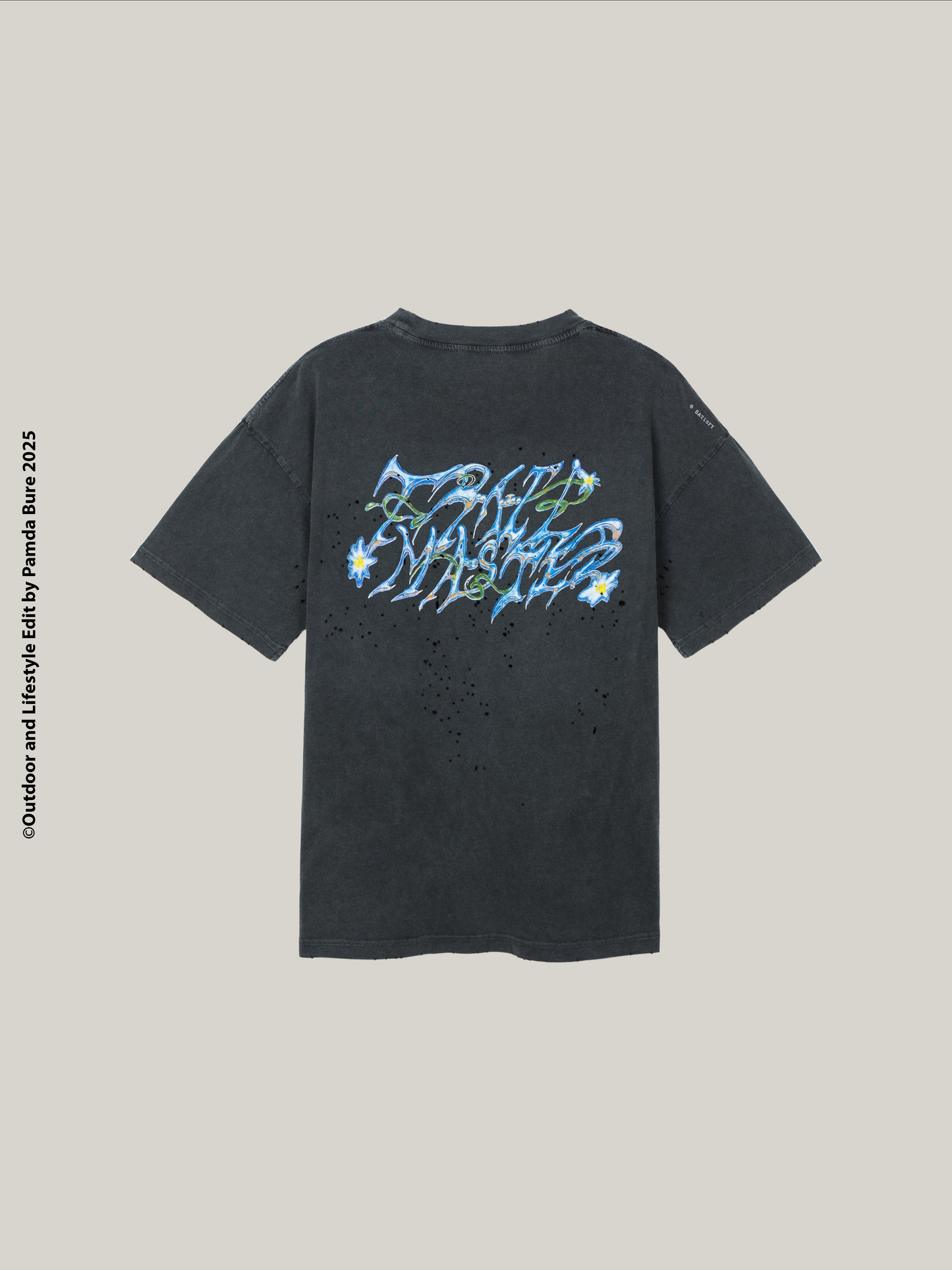 เสื้อยืด MothTech™ Liquid สีดำ