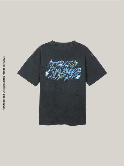 เสื้อยืด MothTech™ Liquid สีดำ