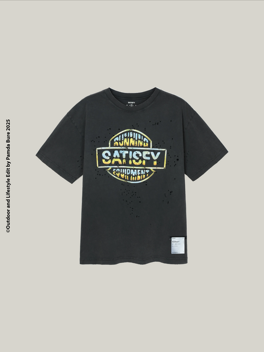 MothTech™ Satisfy Equipment T-Shirt Aged Black
