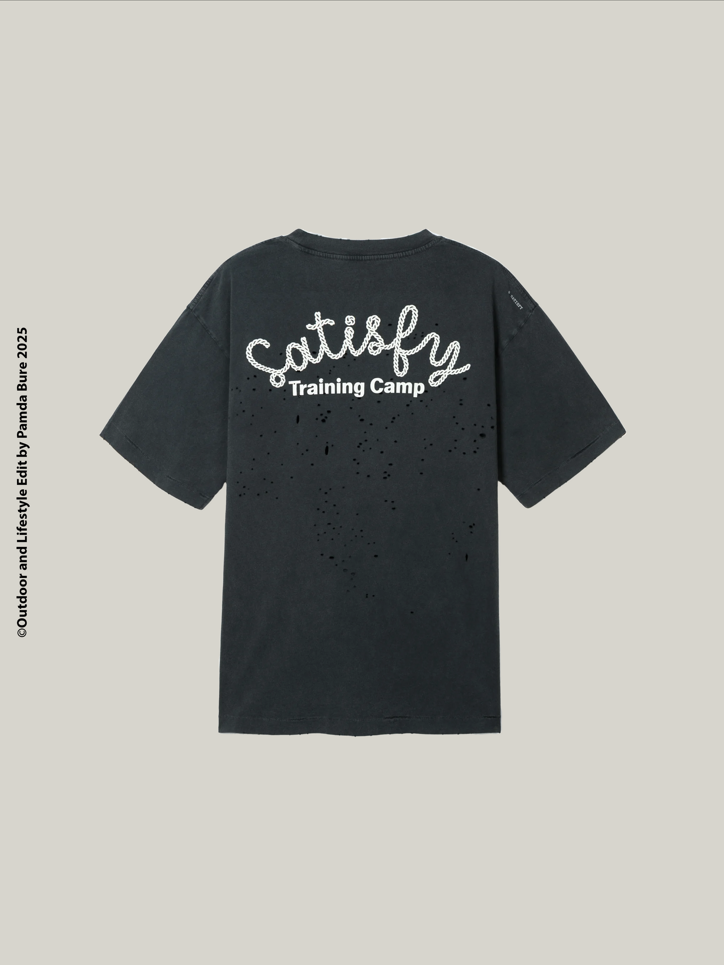 เสื้อยืด MothTech™ "The Ranch" สีดำ