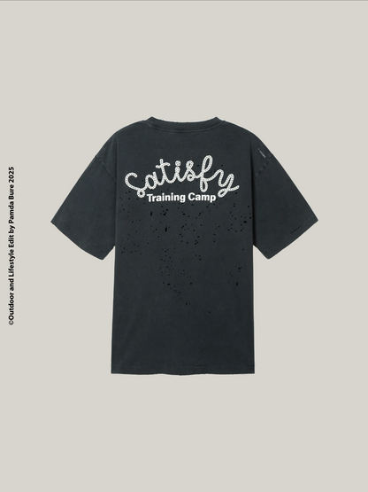 เสื้อยืด MothTech™ "The Ranch" สีดำ