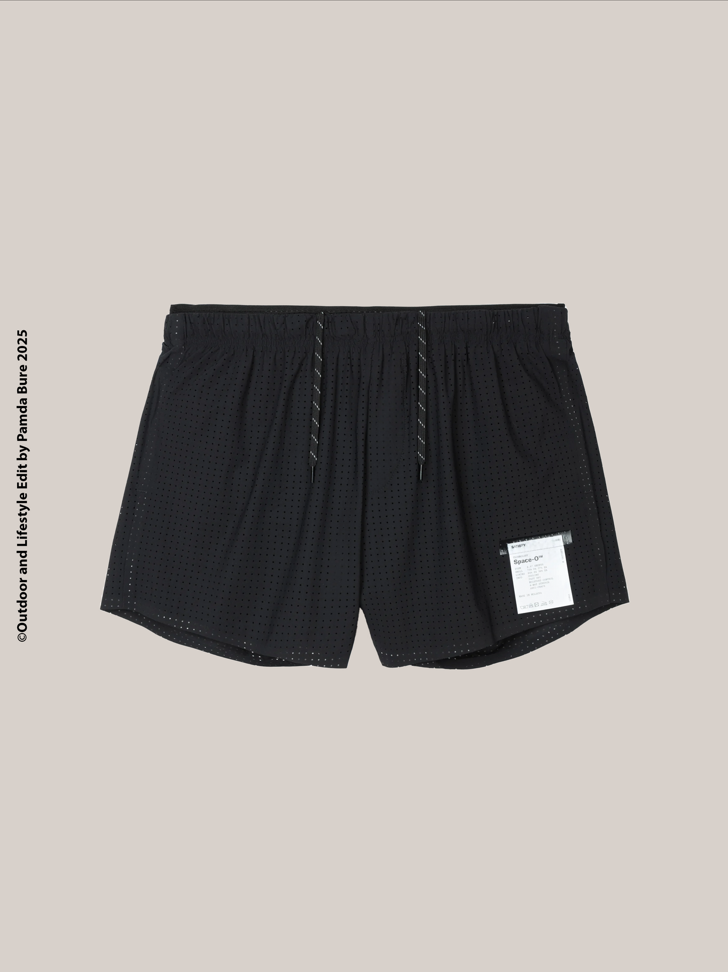กางเกงขาสั้น Space-O™ 2.5 นิ้ว สีดำ