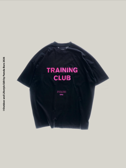 "Training Club" T-Shirt Black/Pink