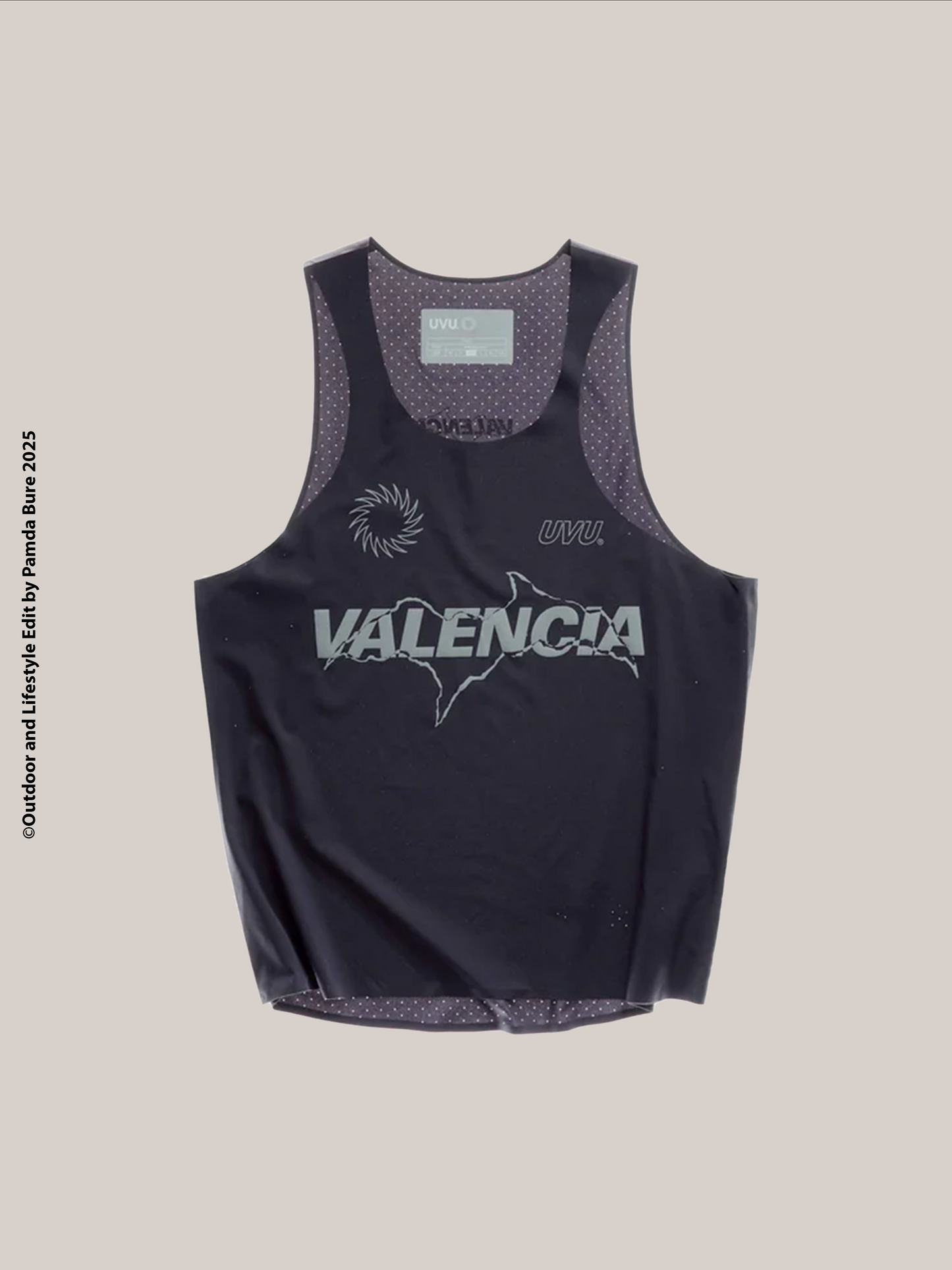Running Vest Valencia Collection Dark Grey