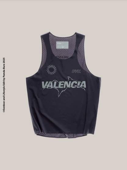 Running Vest Valencia Collection Dark Grey