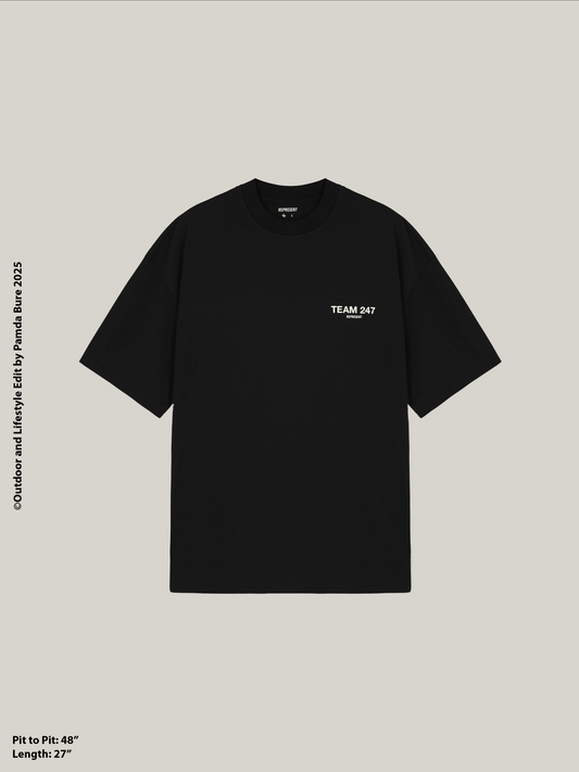 Team 247 Oversized T-Shirt Black (M)