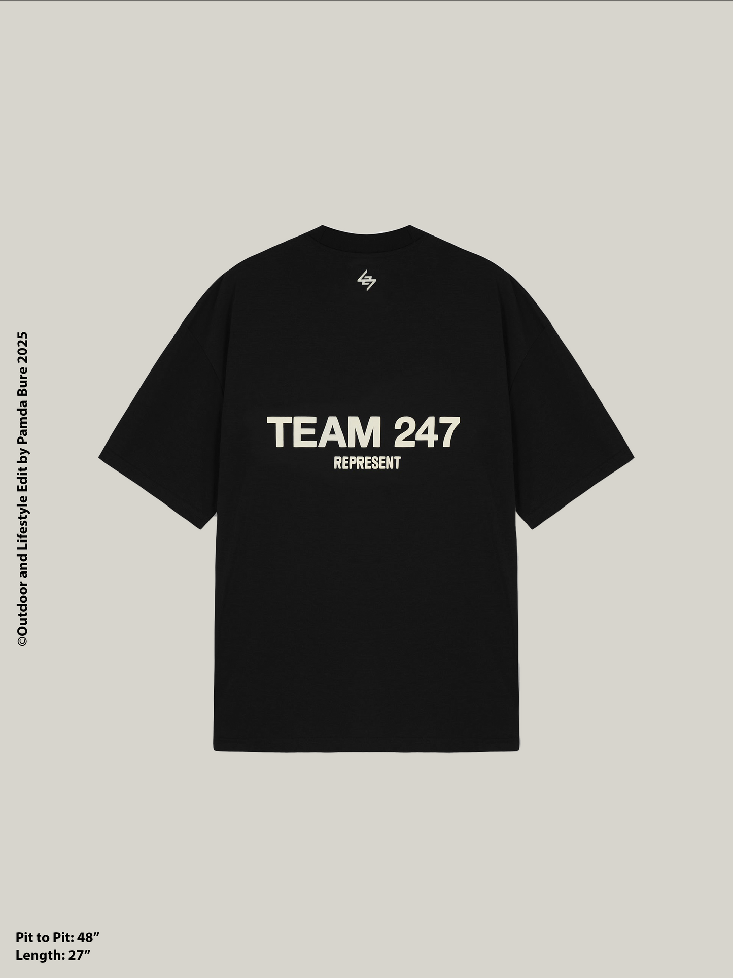 Team 247 Oversized T-Shirt Black (M)