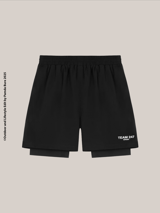 กางเกงขาสั้น Team 247 2-in-1 - M
