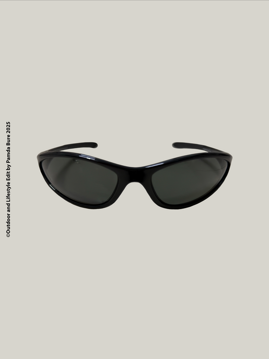 AIM Sunnies Black Frame/Dark Grey Lens