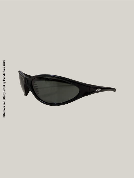 AIM Sunnies Black Frame/Dark Grey Lens