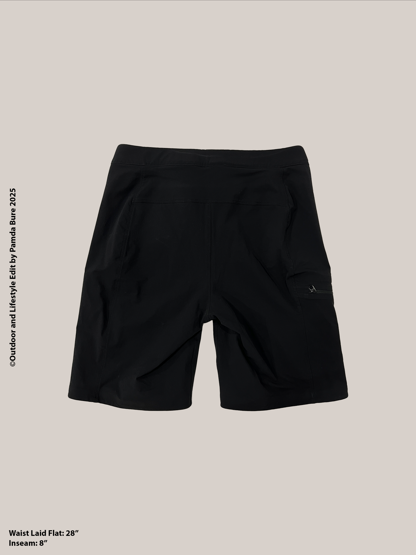 Gamma LT Short Black - US8, 32" (W)