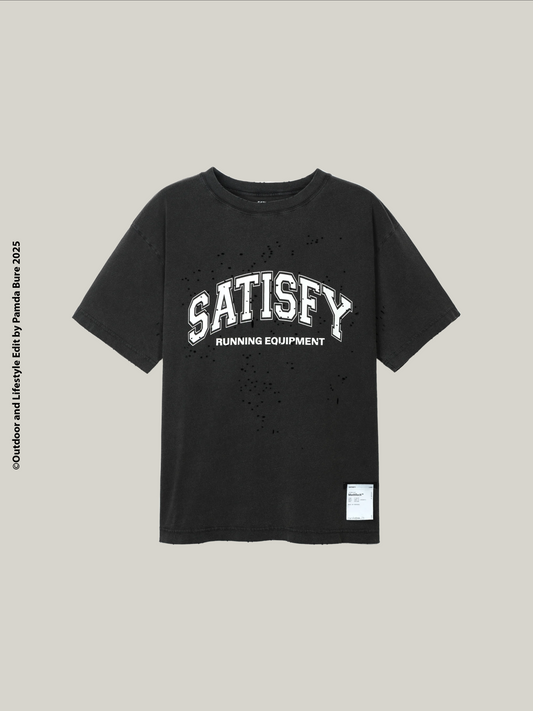 MothTech™ T-Shirt "SATISFY" Aged Black