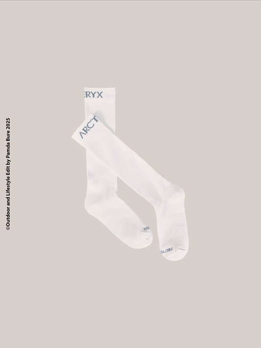 Over the Calf Socks Black/White - S/M/L(U)