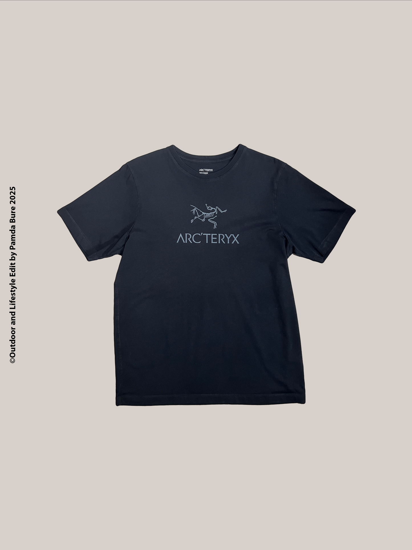 เสื้อยืด Cormac โลโก้ใหญ่ สีดำ - M (ช.)