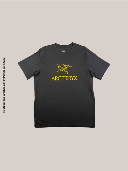 เสื้อยืด Cormac โลโก้ใหญ่ สีดำ - XL (ช.)