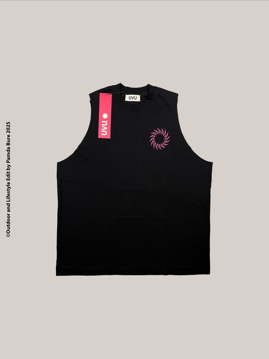 Limited Edition Performance Cut-Off Black/Pink - S