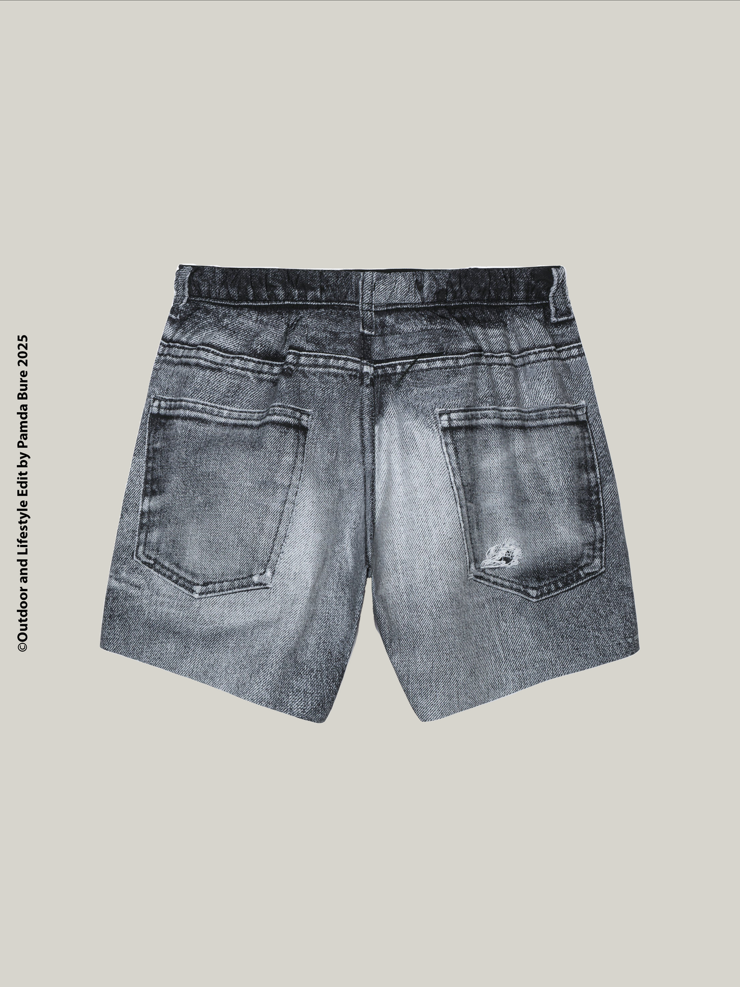 PeaceShell™ 5" Unlined Shorts Black Denim