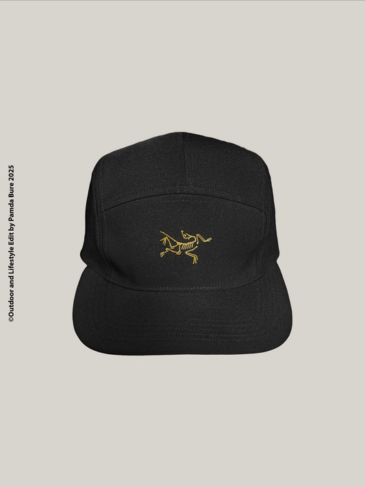 Calidum 5 Panel Cap Black/24k - One Size (U)