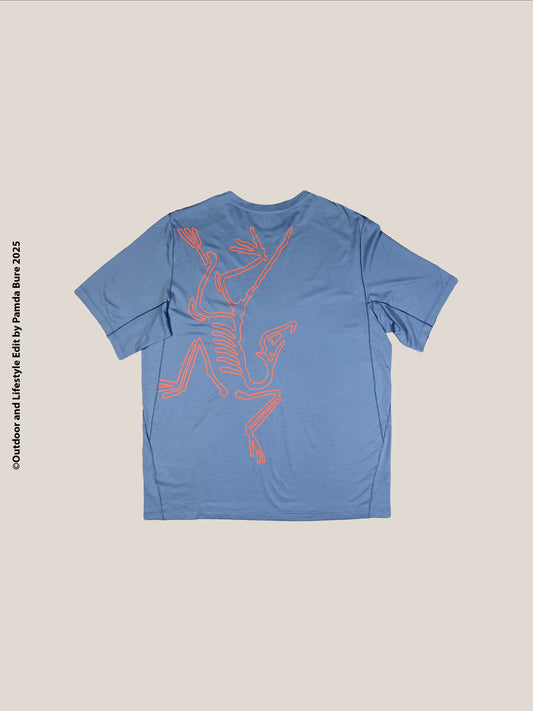 Cormac ARC'BIRD LOGO SHIRT SS Stone Wash Heather - M,XL(M)