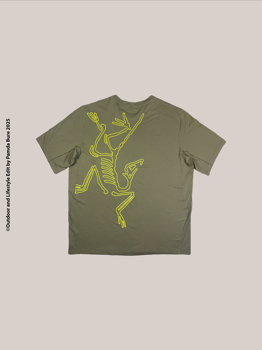 Cormac ARC'BIRD LOGO SHIRT SS Tatsu/Ray - XL(M)